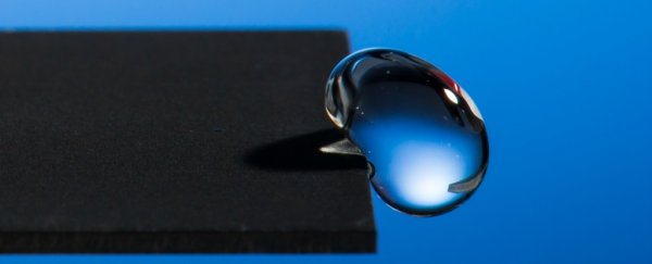 Scientists have created the first water-repellant metal