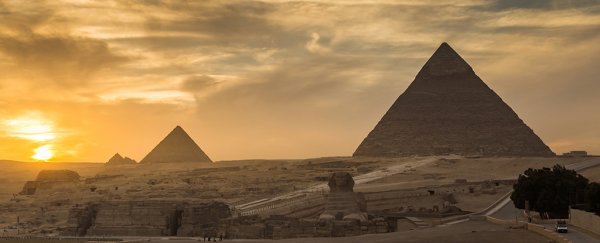 A giant volcano eruption could have sparked the collapse of Ancient Egypt