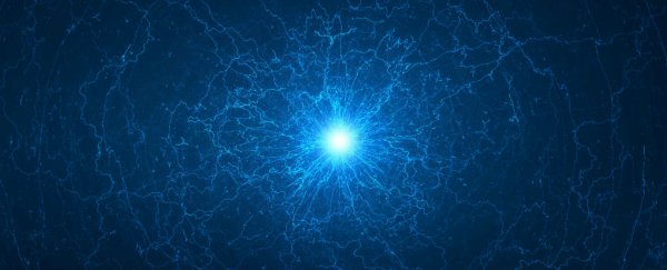 Huge electric field found in ice-cold laughing gas