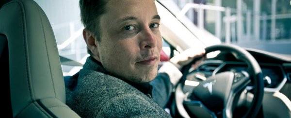 Elon Musk is officially out on flying cars