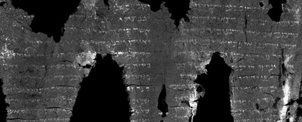 Scientists just 'unwrapped' this ancient Biblical scroll for the first time