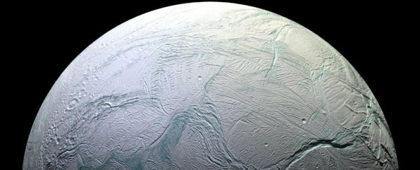 The rippled surface of Enceladus