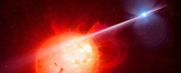 There's a super weird reason this star flashes every 2 minutes