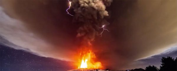 Watch: Italy's Mount Etna erupts with spectacular natural fireworks