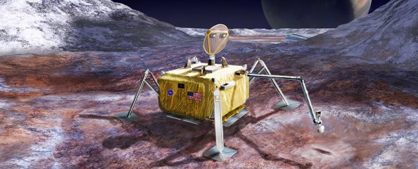 NASA Plans to Send This Robot Lander to Look for Alien Life on Europa