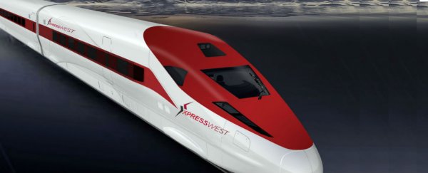 The US just partnered with China to build a bullet train between LA and Vegas