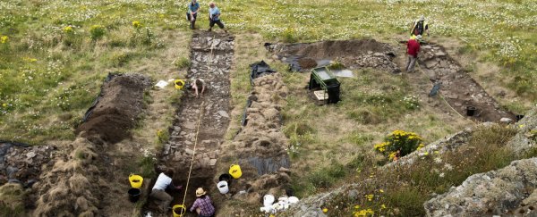 Archaeologists have uncovered a massive palace at the legendary birthplace of King Arthur