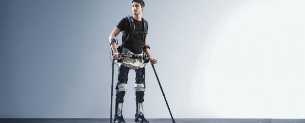 This new robotic exoskeleton is helping paralysed patients walk again