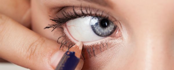 Eyeliner in your inner eyelid increases risk of vision problems