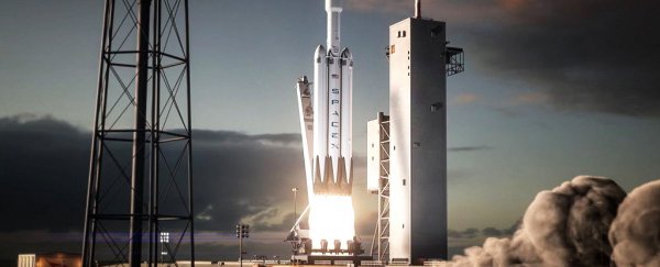 Elon Musk admits there's a "lot of risk" in debut launch of SpaceX's Mars rocket