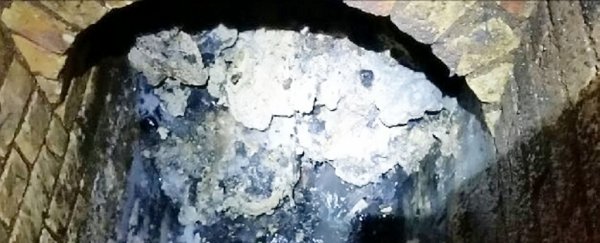 A monster 'fatberg' the size of 20 elephants is clogging London's sewer right now