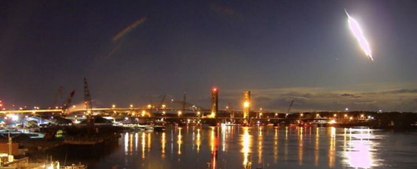 A massive fireball just shot through the sky over Portland