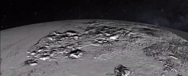 Watch: This animated flyover of Pluto's icy mountains and plains is incredible