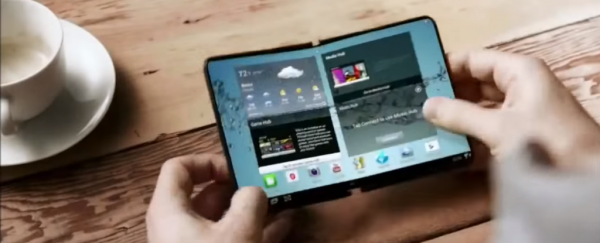 Samsung just filed a patent for foldable smartphones