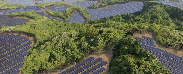 Japan has started turning abandoned golf courses into solar power plants