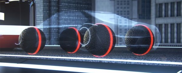 WATCH: Goodyear unveils the future of tyres, with spherical, maglev wheels