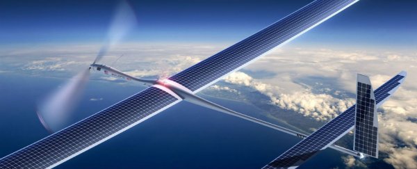 Google’s planning to deliver super-fast 5G Internet from solar-powered drones