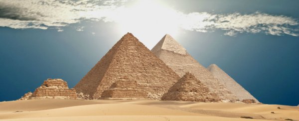 Researchers say they've discovered 2 mysterious "cavities" inside the Great Pyramid of Giza