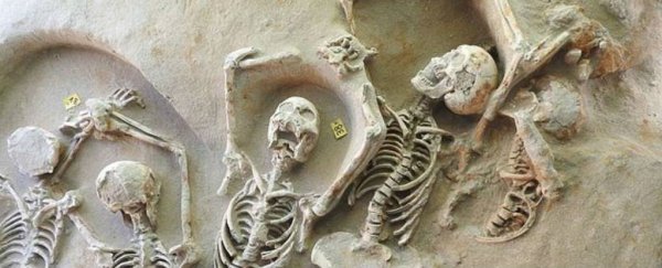 These incredibly creepy mass graves were just unearthed in Greece