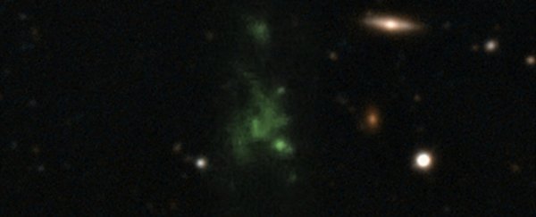 Astronomers have finally solved the mystery of those giant green space blobs