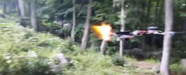 Nightmarish video of gun-firing drone to be investigated by US aviation authorities
