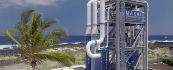 Hawaii's newest power plant uses ocean temperatures to generate energy
