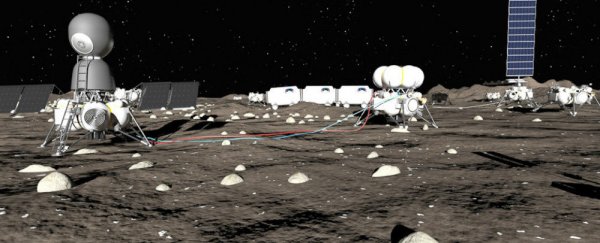 A Russian company wants to build a base on the Moon