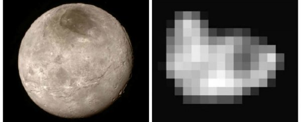 NASA gives us the most detailed views ever of Charon and Hydra