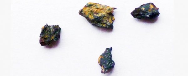 This extraterrestrial stone contains compounds not found anywhere else in our Solar System