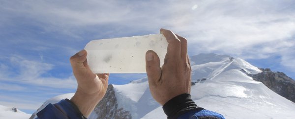 Scientists are trying to build a colossal 'library of ice' before it all disappears