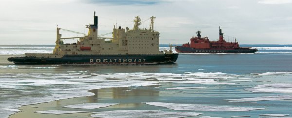 Russia has swooped in to drill for natural gas in the melting Arctic