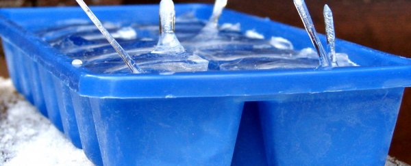 WATCH: Why do those little spikes form on ice cubes?