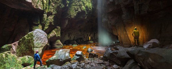 Explorers just got their first glimpse inside the Amazon's mysterious tepui mountains