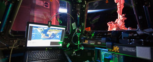 Mark Zuckerberg is broadcasting a live call with ISS astronauts