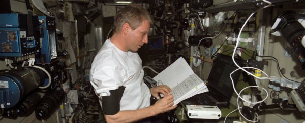 There's something in space that's ruining astronauts' vision