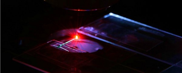 Scientists just made lasers out of human blood