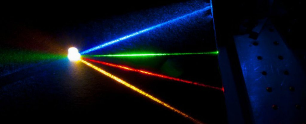 white led laser light