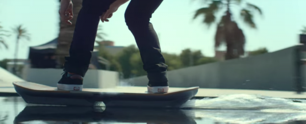 We finally get to see that Lexus hoverboard in action