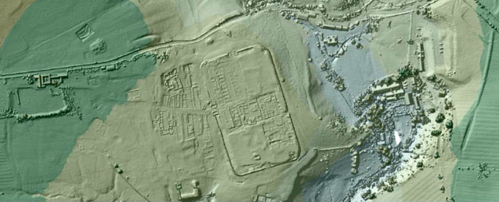roads roman lost lidar archaeology aerial laser archaeologists technology photographs using uncovered environment agency