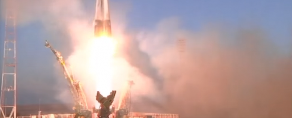 Watch: Three astronauts just docked at the International Space Station