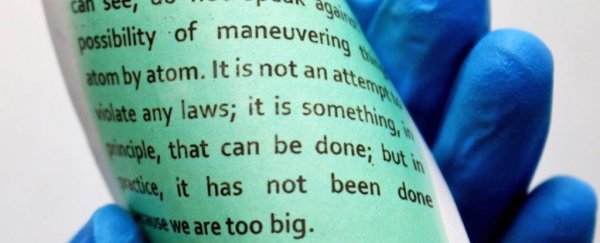 Scientists have found a crazy new way to print on paper using light