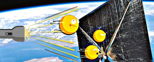 WATCH: Can you propel a spacecraft with nothing but light?
