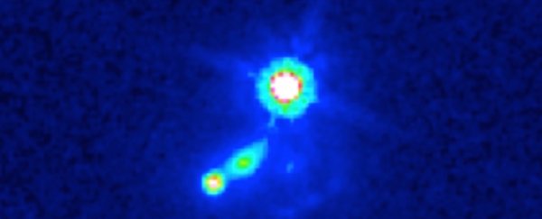 A galaxy 5 billion light-years away just revealed a major clue to Universe's magnetism mystery