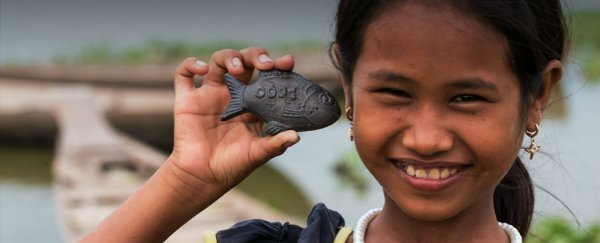 This 'Lucky Iron Fish' is halving instances of anaemia in Cambodia