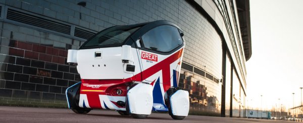 The UK’s first self-driving ‘pod’ vehicle hits the streets