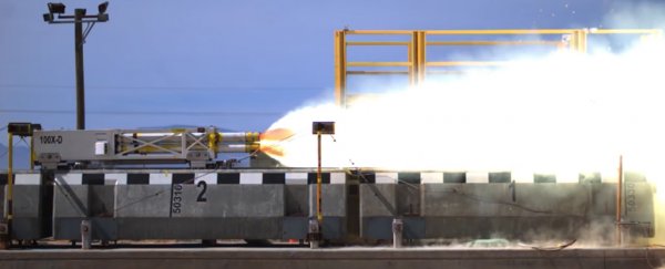 A US Air Force sled just smashed the maglev speed record - at 633 mph