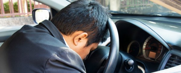 A scientist just explained what really happens when you drive tired or distracted