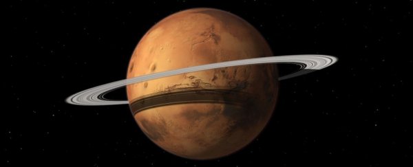 Dust from Martian moons could be leaving ghostly rings around the Red Planet