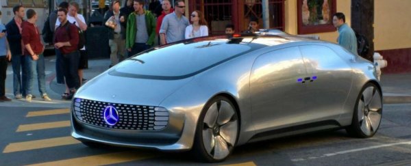Driverless Mercedes spotted zooming around San Francisco
