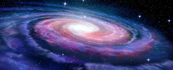 There could be a disc of dark matter cutting through our galaxy